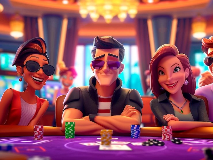 Sydney Pools demo mode with virtual chips and live draw interface